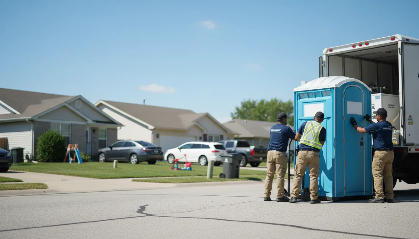 Standard Porta Potty Rentals in Athens, OH near me